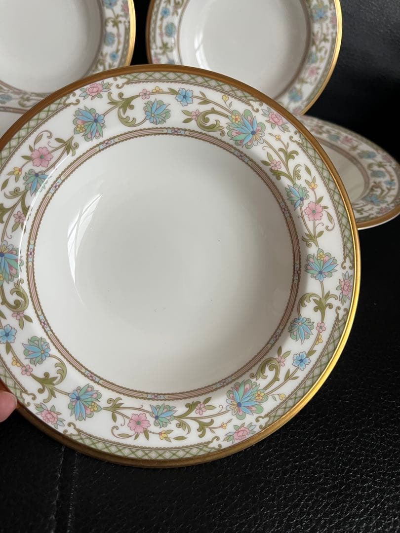 ノリタケ 吉野 スープ皿16cm 5枚 未使用品