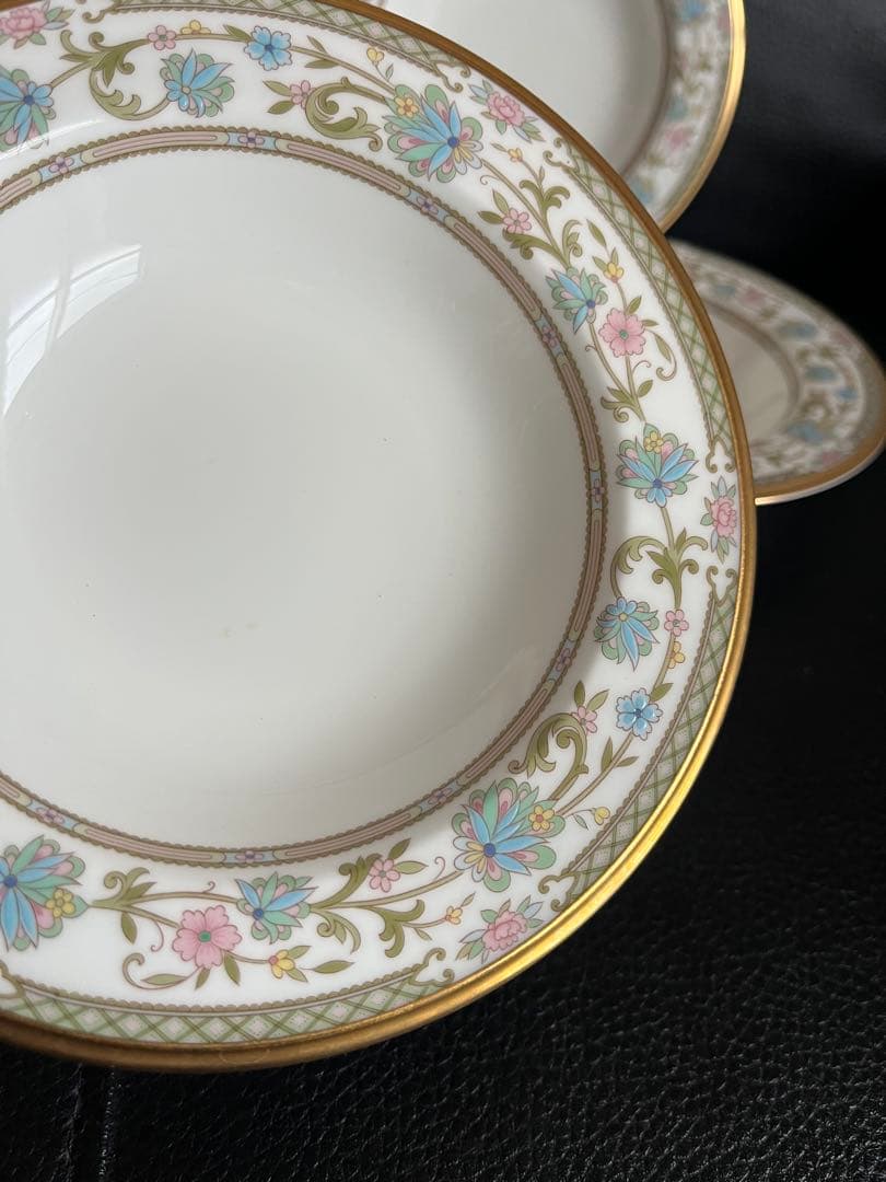 ノリタケ 吉野 スープ皿16cm 5枚 未使用品