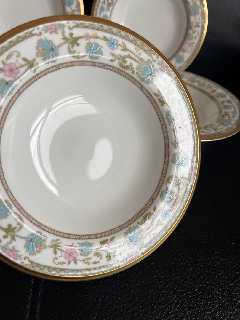 ノリタケ 吉野 スープ皿16cm 5枚 未使用品