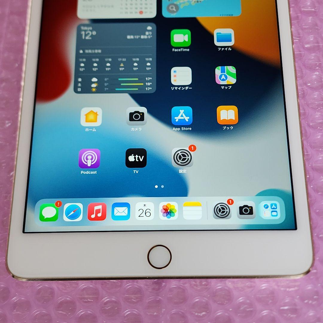 良品　iPad mini4　128GB　バッテリー良好　SIMフリー