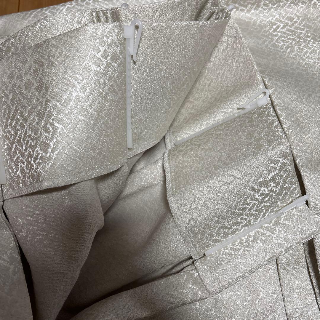 FISBA スイス製　高級生地オーダーメイド　カーテン　両開き　①