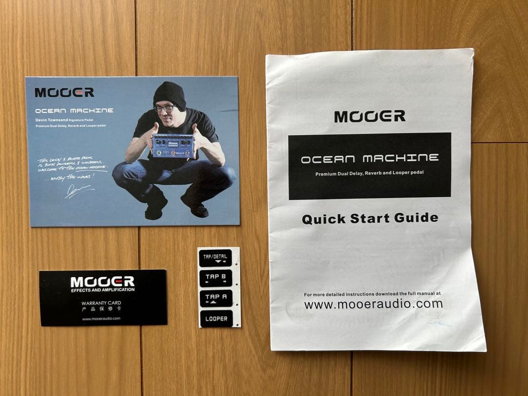 【液晶フィルム付】MOOER Ocean Machine 動作確認済み