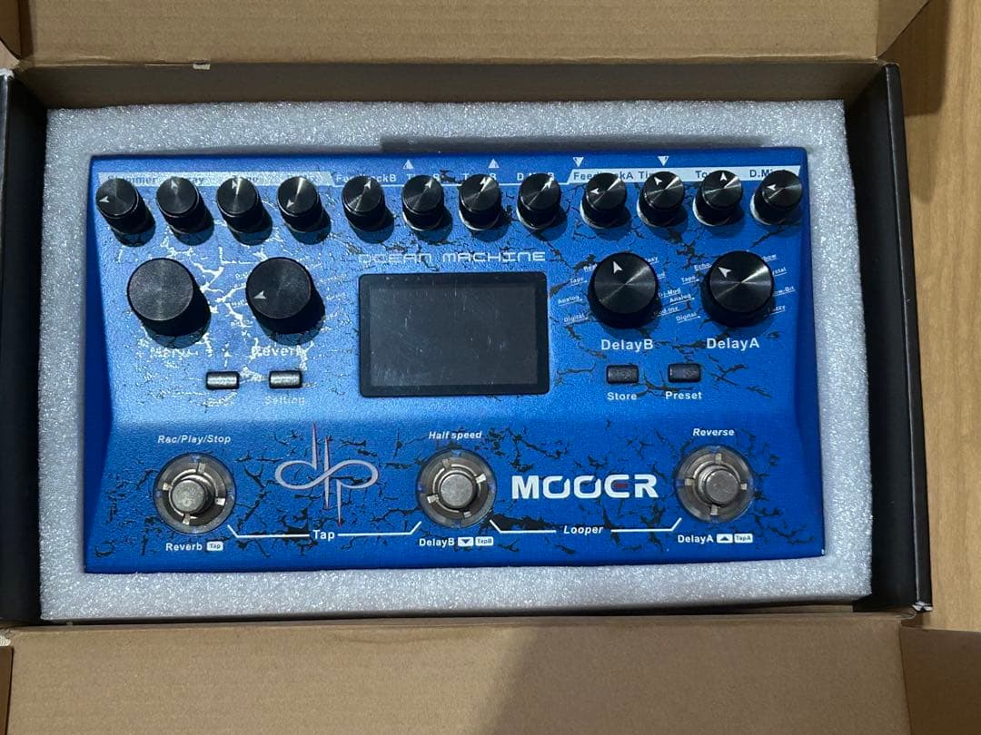 【液晶フィルム付】MOOER Ocean Machine 動作確認済み