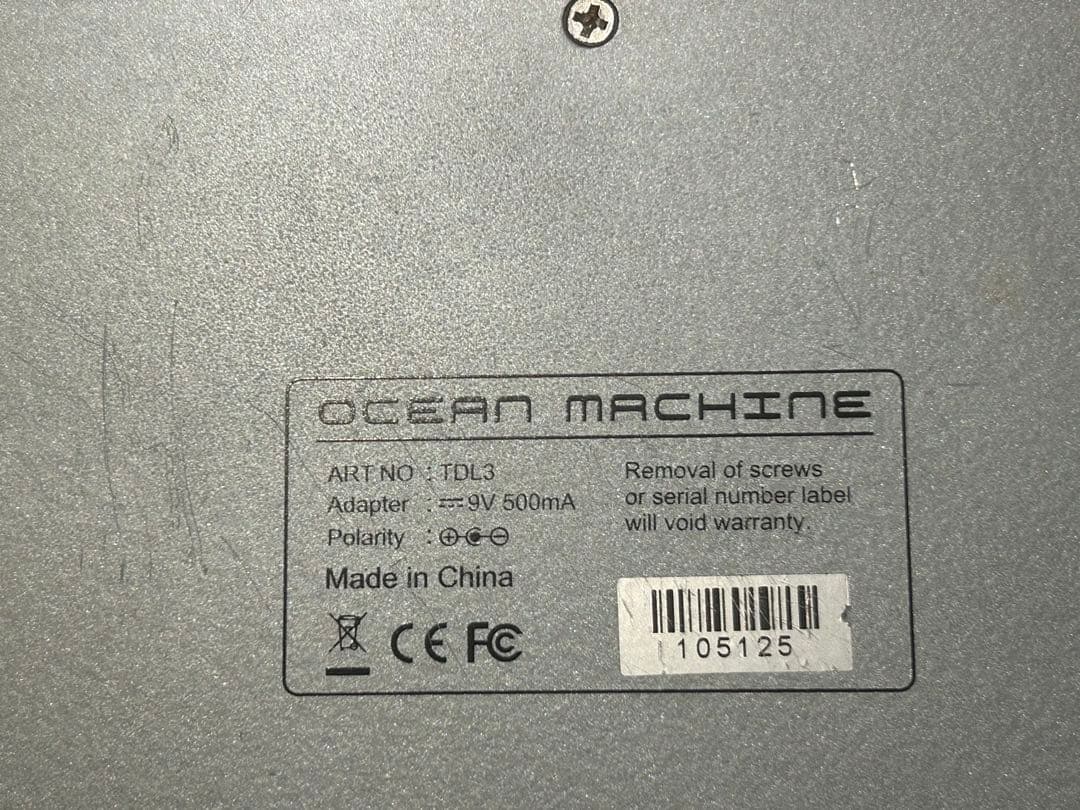 【液晶フィルム付】MOOER Ocean Machine 動作確認済み