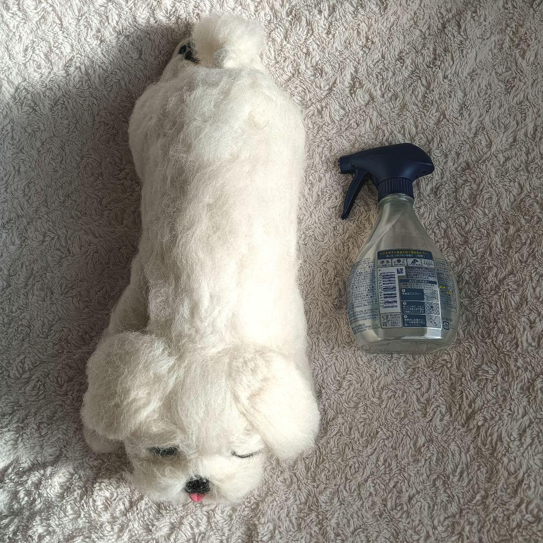 羊毛フェルト　ぬぼっとまったりペキニーズなでなで待ち作品