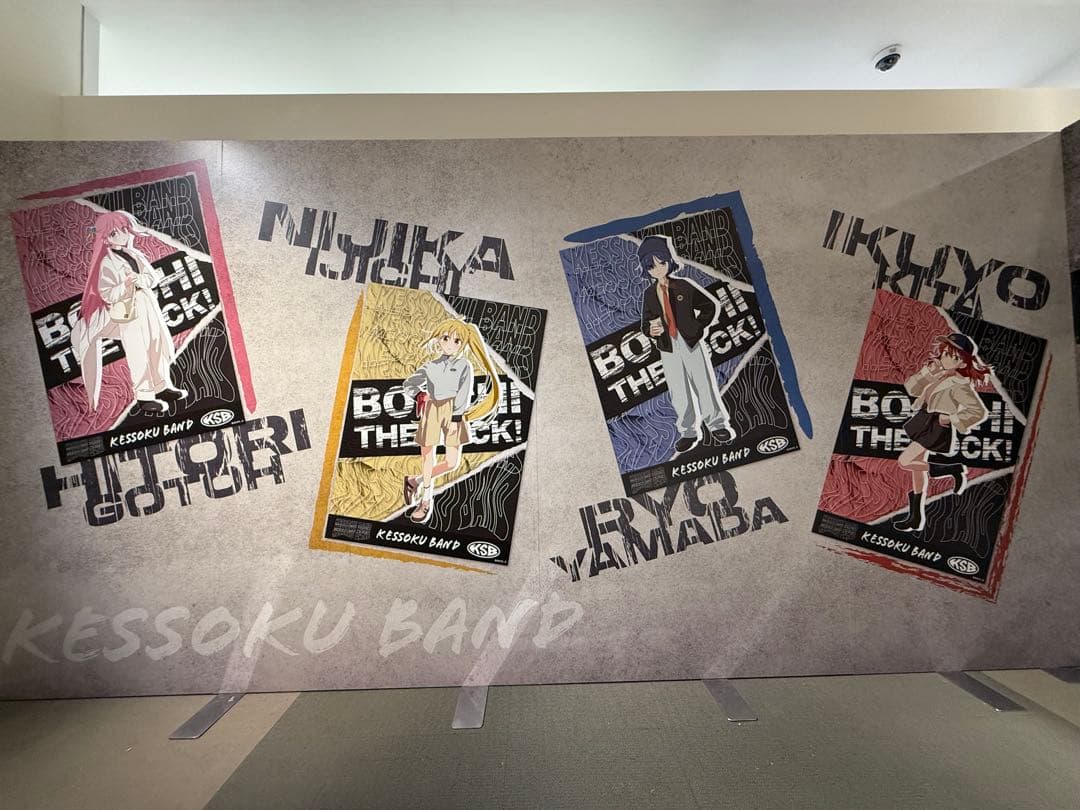 ぼっち・ざ・ろっく！✖️マルイ POP UP SHOP 結束バンドアクリルスタンド