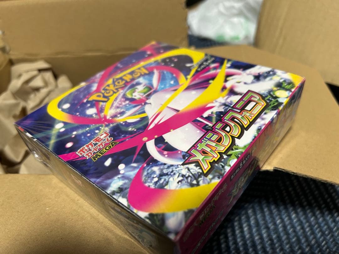 新品未開封 メガブレイブ、メガシンフォニア 各1box シュリンク付き