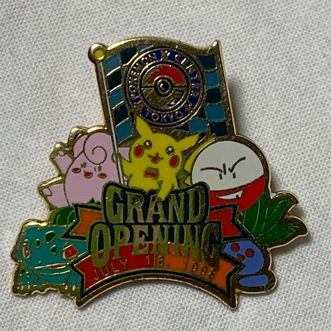 1998年 ポケモンセンター東京 グランドオープン記念 ピンバッジ