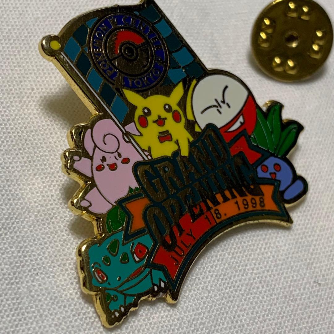 1998年 ポケモンセンター東京 グランドオープン記念 ピンバッジ