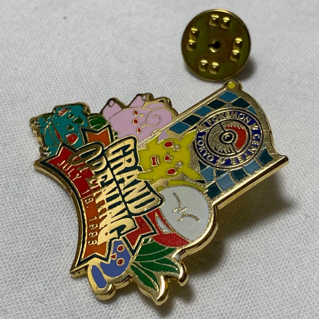 1998年 ポケモンセンター東京 グランドオープン記念 ピンバッジ