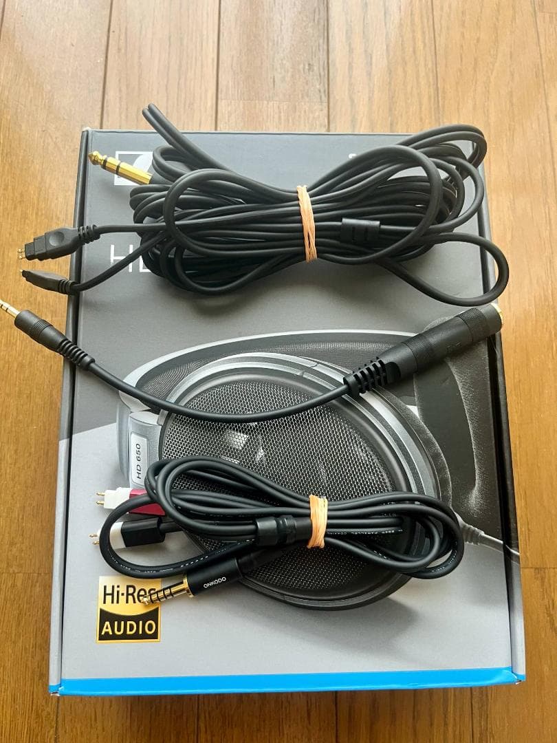 Sennheiser HD 650 + 4.4mm ケーブル