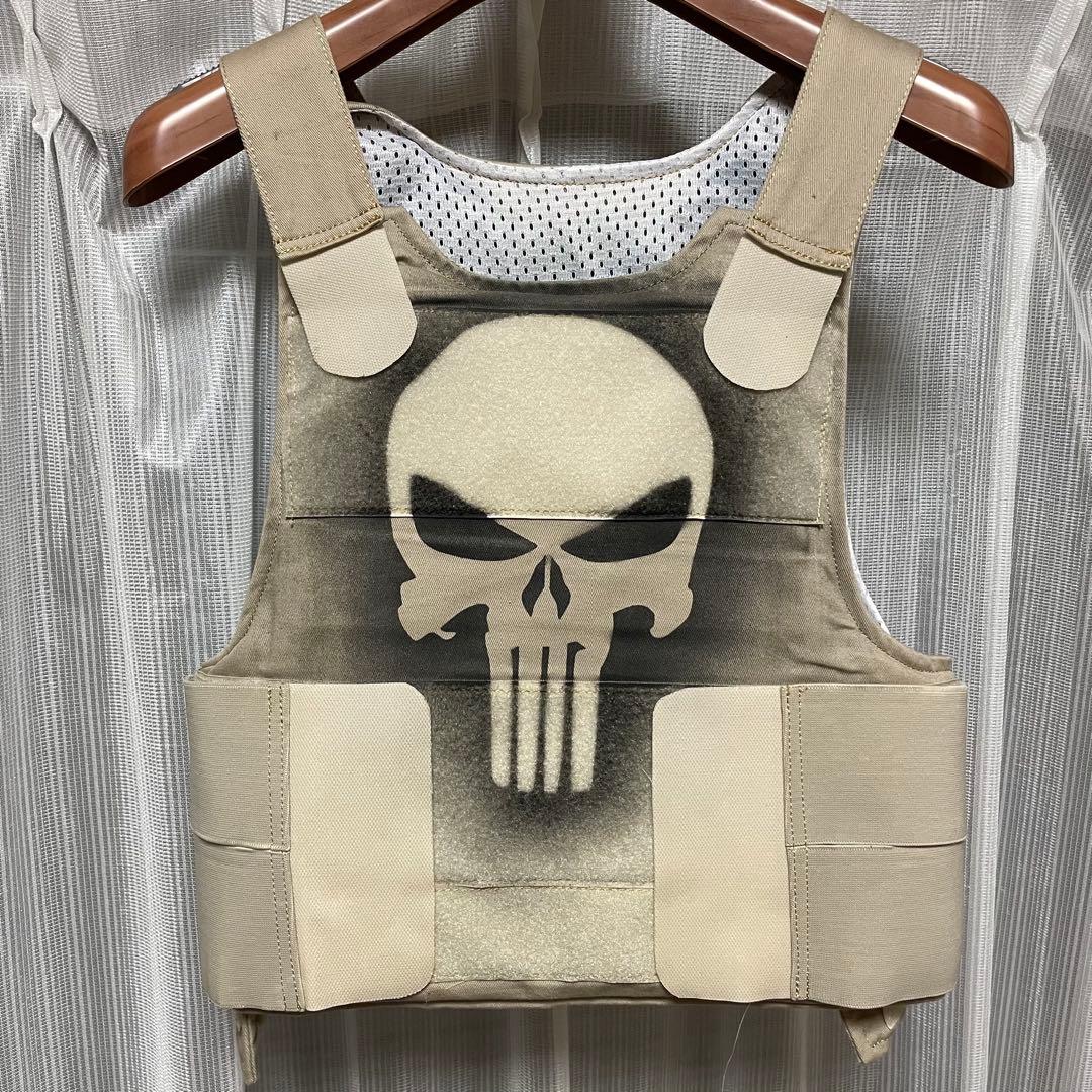 コーデュラ製カーキタクティカルベスト