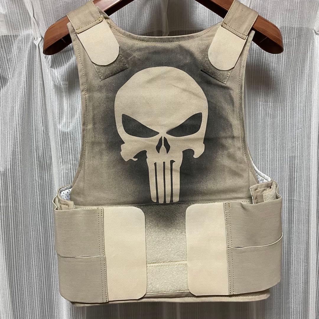 コーデュラ製カーキタクティカルベスト