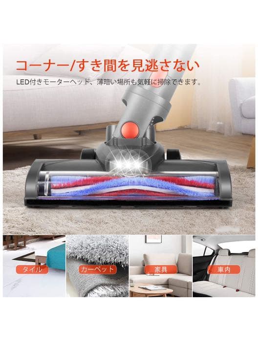 新品 掃除機コードレス 14000Pa 3段階モード 強吸引力 PM0.1高密度