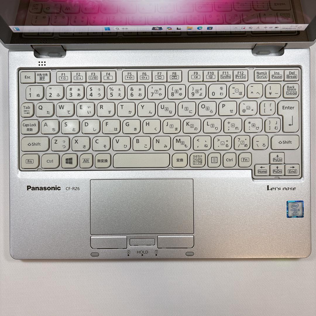 ★超軽量760g★レッツノート CF-RZ6 2in1タッチパネル_934