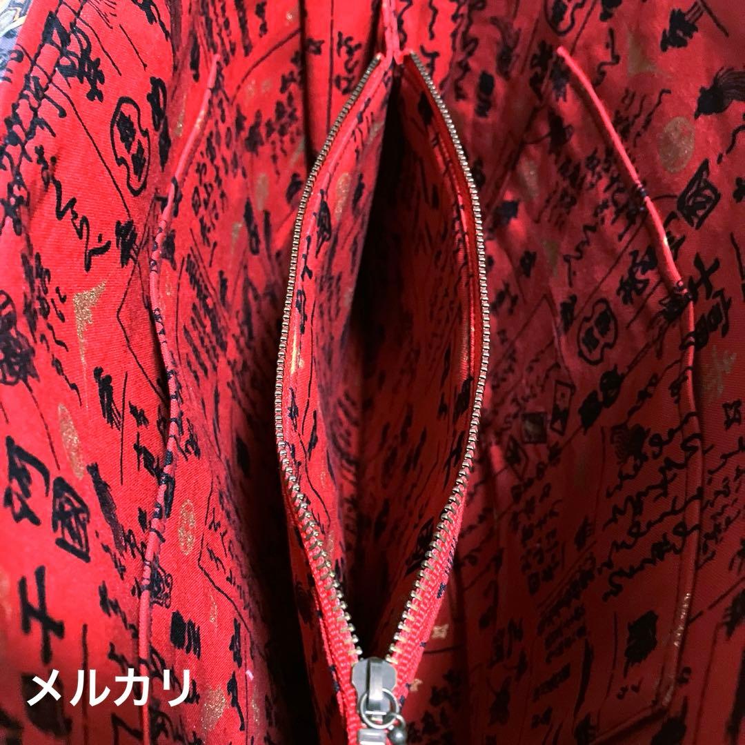 ガシャ髑髏　ハンドメイド　クロスボディバッグ　ショルダーバッグ　和柄　浮世絵