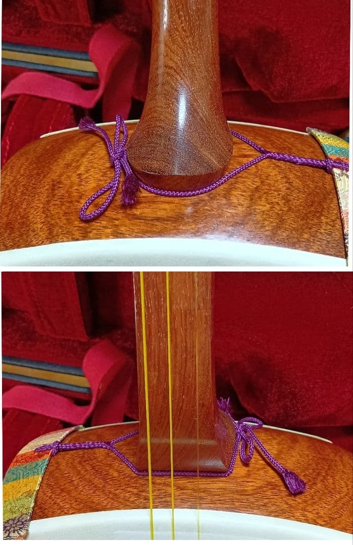 三味線 本体 ケース・撥・附属品付 天然素材 御三絃 地唄 長唄 お稽古用 入門