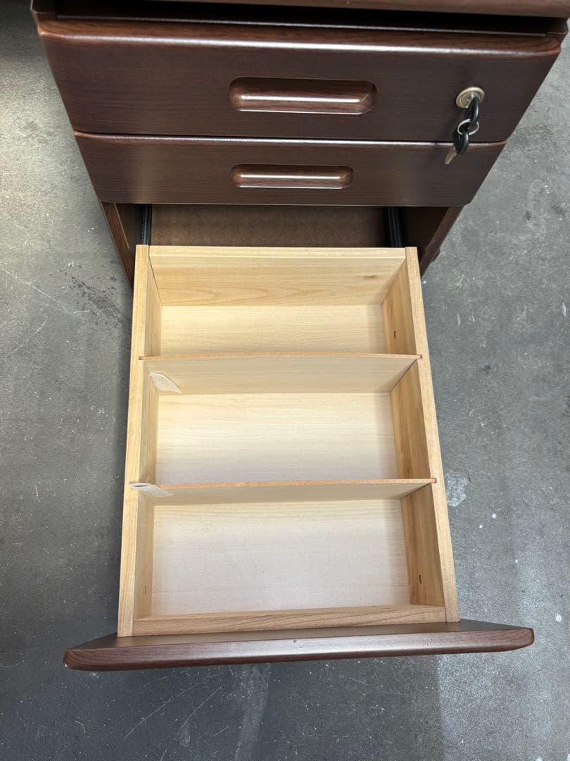 ニトリ NITORI デスクセット YNF-11L ダークブラウン