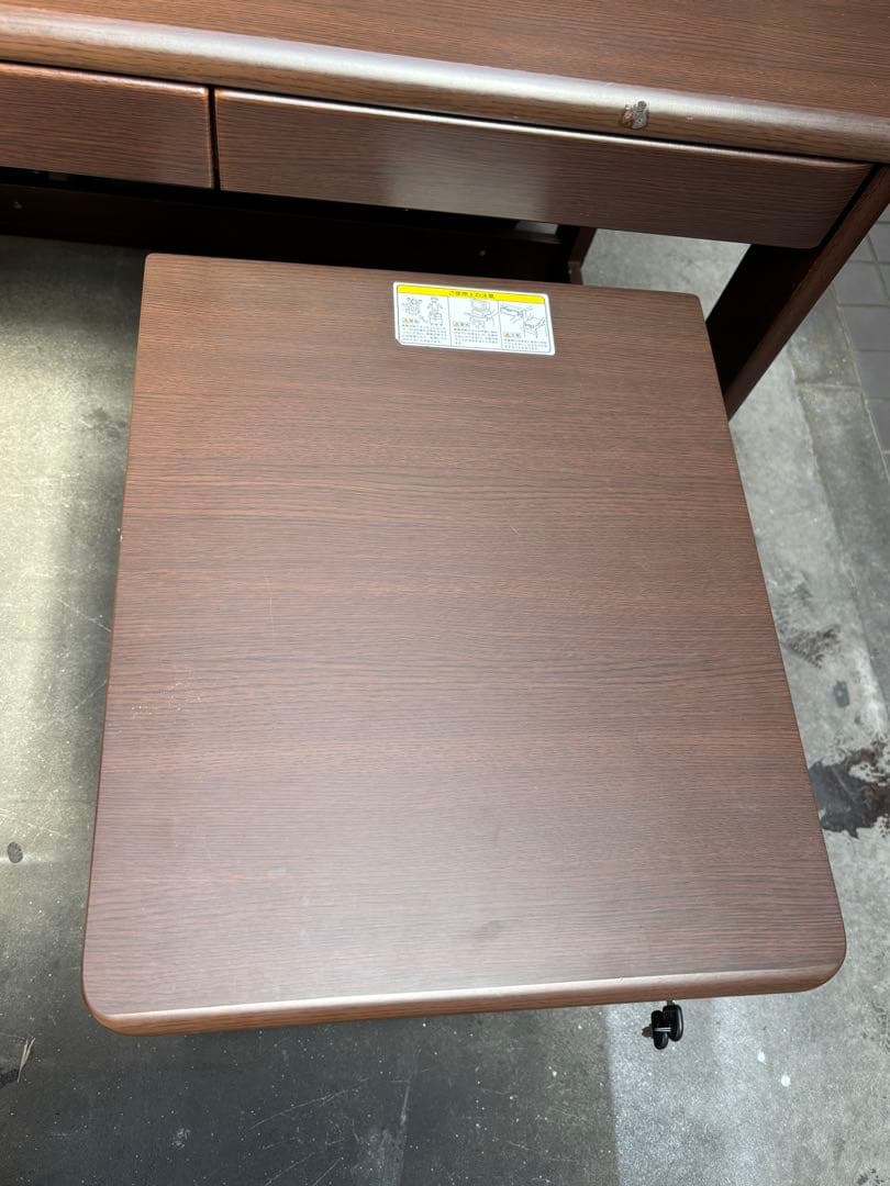 ニトリ NITORI デスクセット YNF-11L ダークブラウン