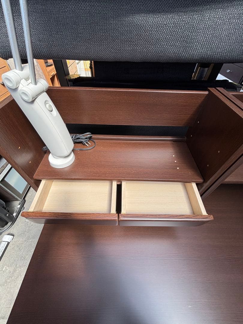 ニトリ NITORI デスクセット YNF-11L ダークブラウン