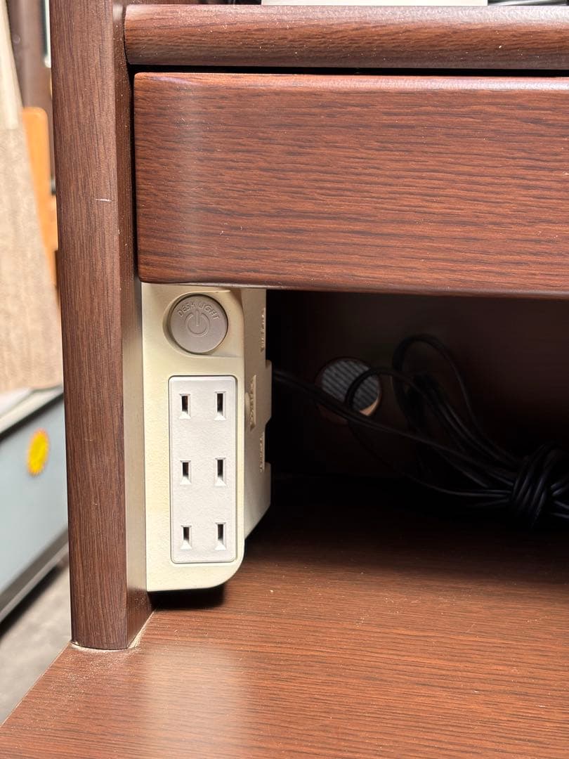 ニトリ NITORI デスクセット YNF-11L ダークブラウン