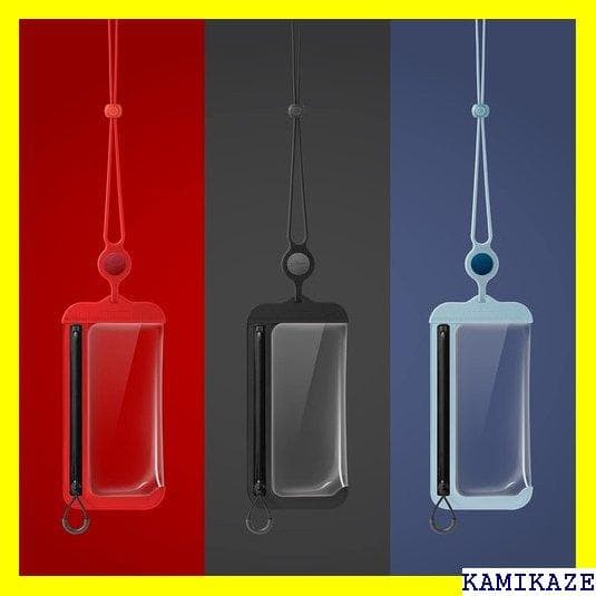 ☆送料無料 Bone スマホ 防水ケース 斜め掛け 肩掛け ディブルー 1070