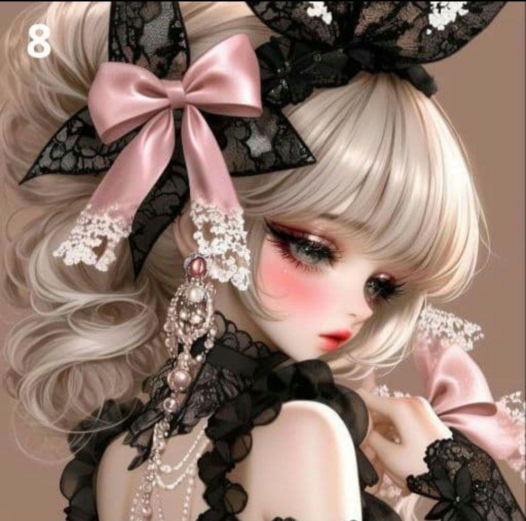 少数限定パネル ①　かわいい女の子パネル生地　　ハンドメイド