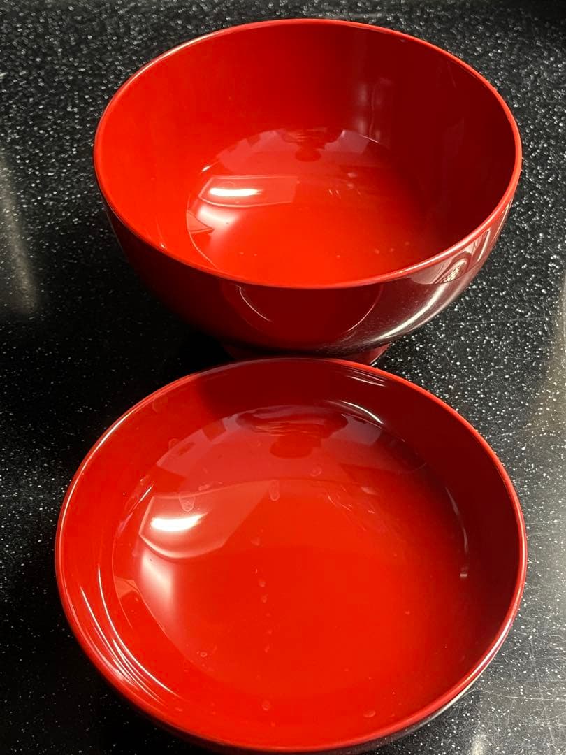 越前漆器　漆遊館　雑煮椀　2点セット