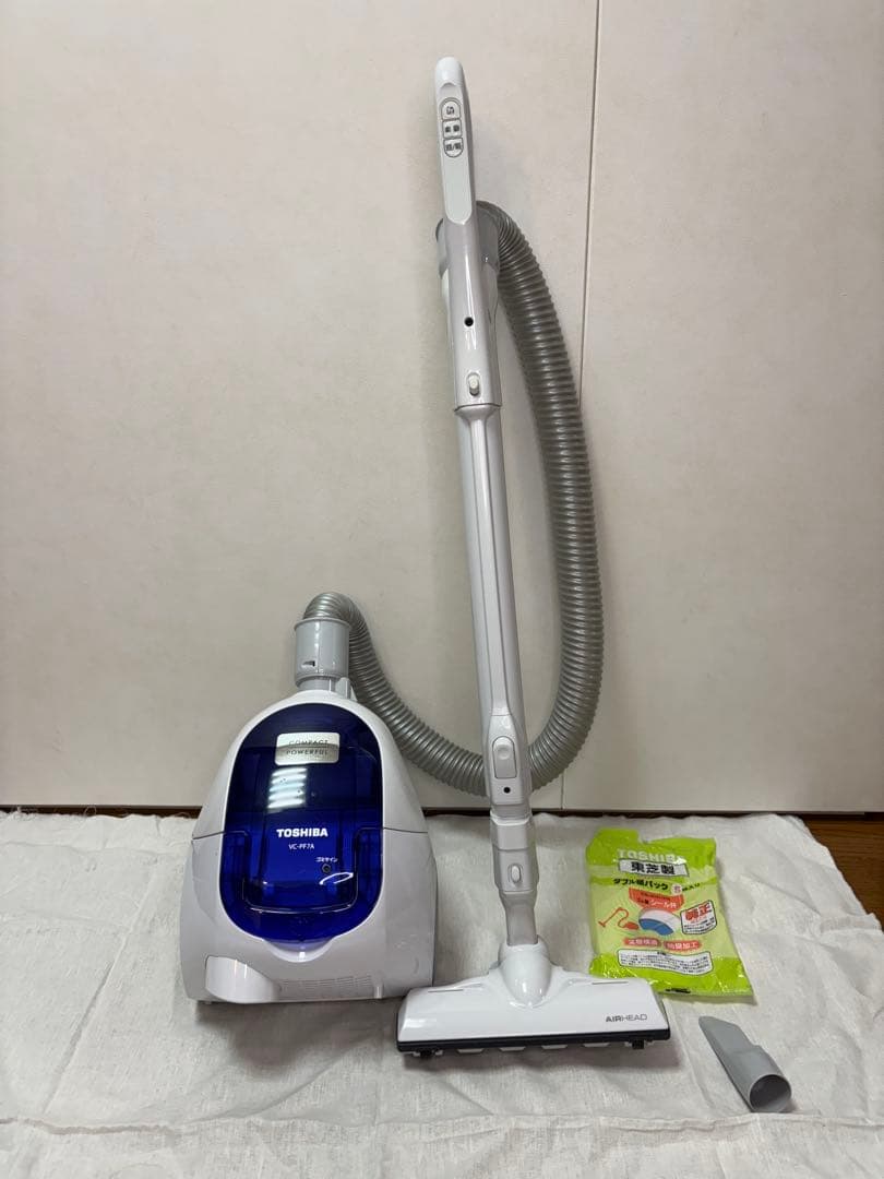 TOSHIBA VC-P7A 掃除機本体+付属物