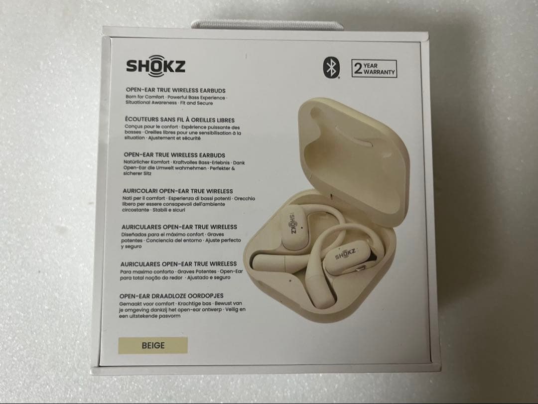 イヤホン shokz openfit