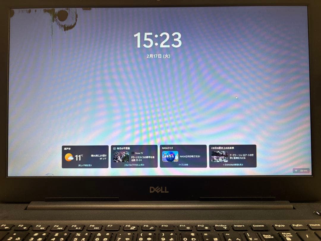 Latitude3590 i5/16GB/256GB/液晶一部表示不良　動作正常