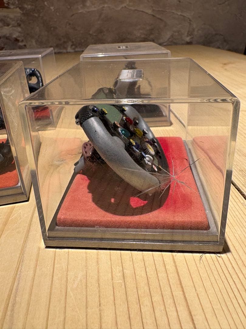 訳ありアマルガム1/4 F1ステアリング4台セット