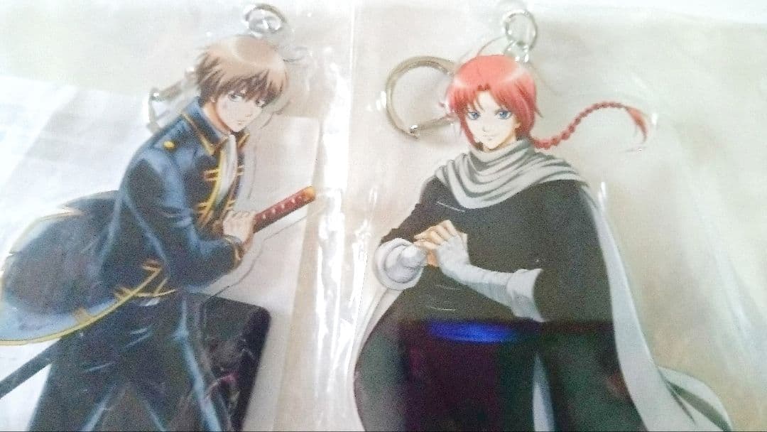 銀魂　神威　沖田総悟　アクリルキーホルダー　キャラポップストア　誕生祭など