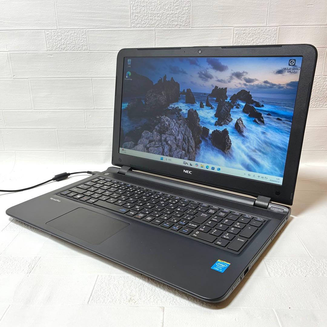 NEC VersaPro 15インチ HDD500GB メモリ8GB パソコン