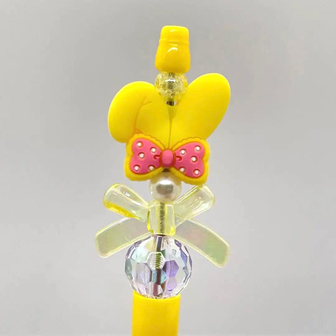 カスタムボールペン♡うさみみ♡  ハンドメイド　うさぎ　デコボールペン