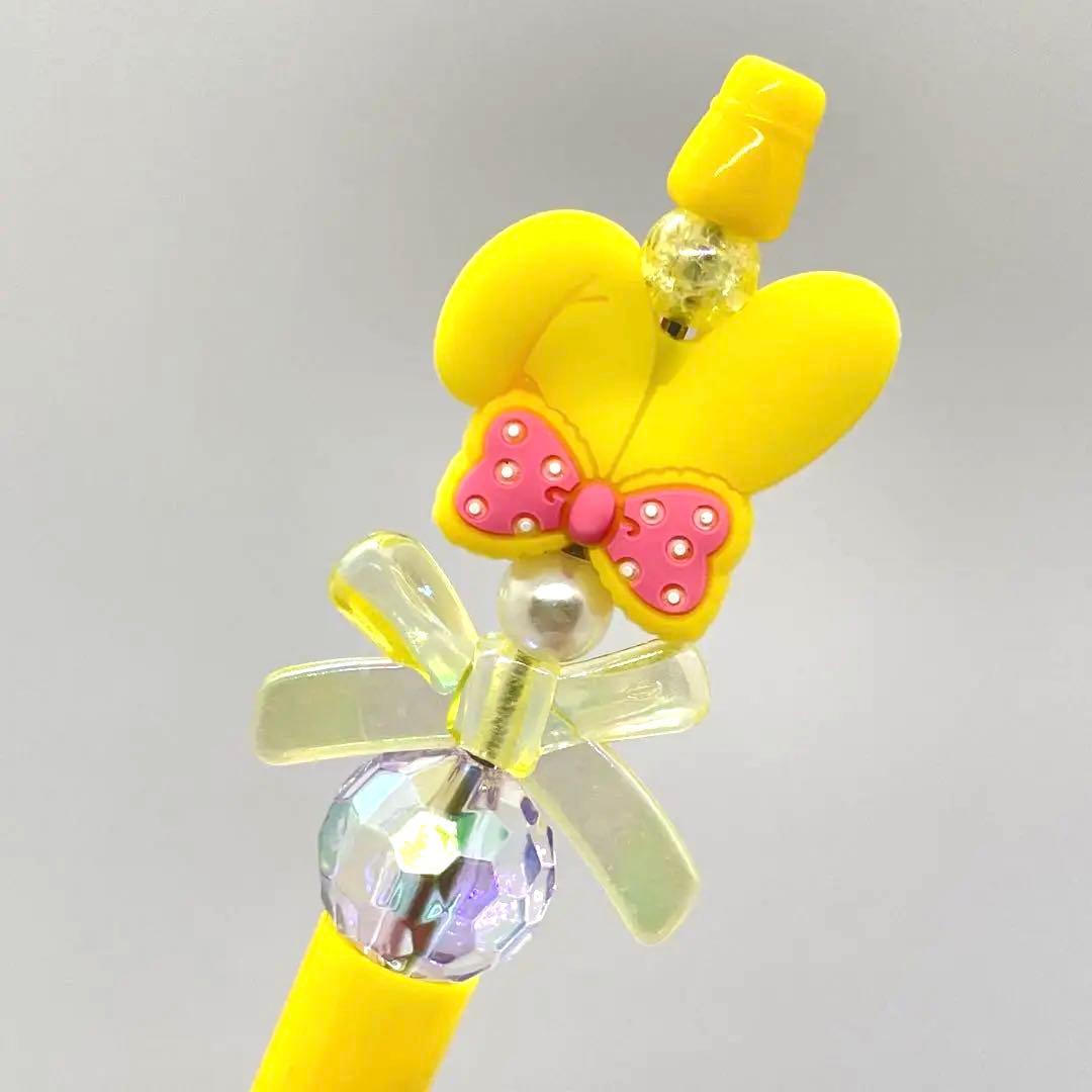 カスタムボールペン♡うさみみ♡  ハンドメイド　うさぎ　デコボールペン