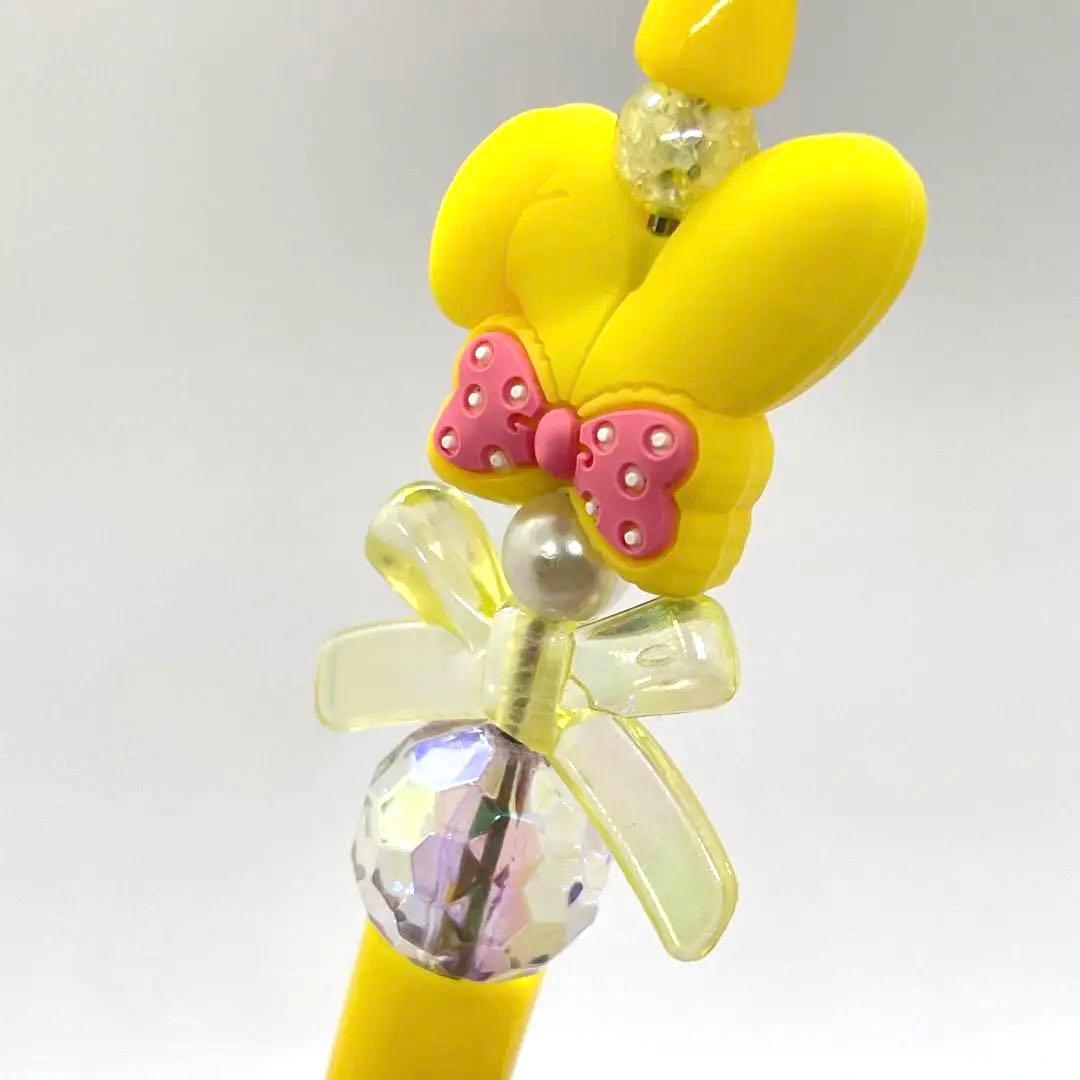 カスタムボールペン♡うさみみ♡  ハンドメイド　うさぎ　デコボールペン