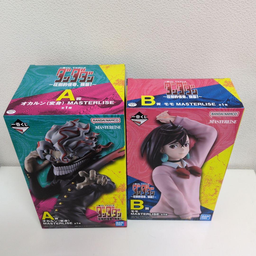 一番くじ　ダンダダン　A賞オカルン　B賞モモ　フィギュア　セット売り