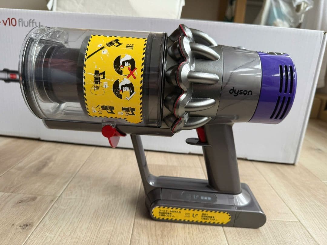 ダイソン dyson v10 sv12 分解洗浄済み