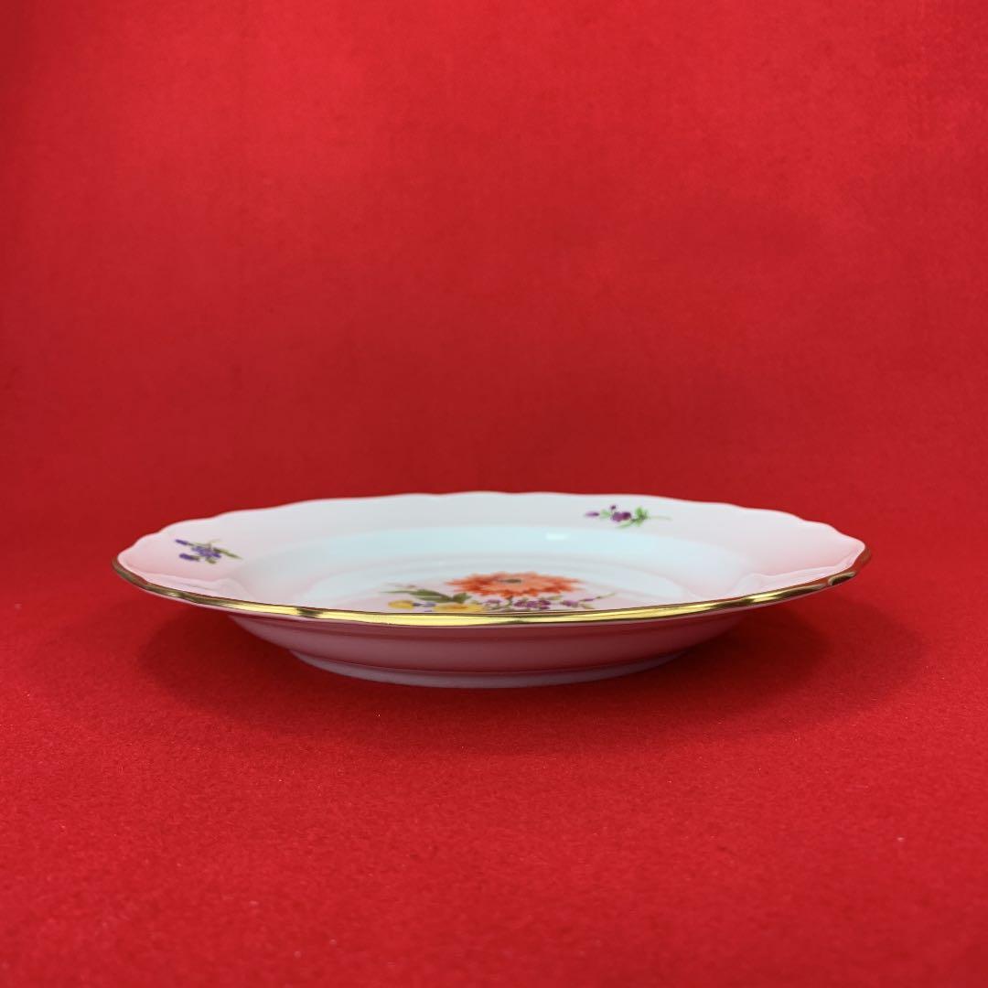 MEISSEN マイセン 三つ花 プレート 18㎝