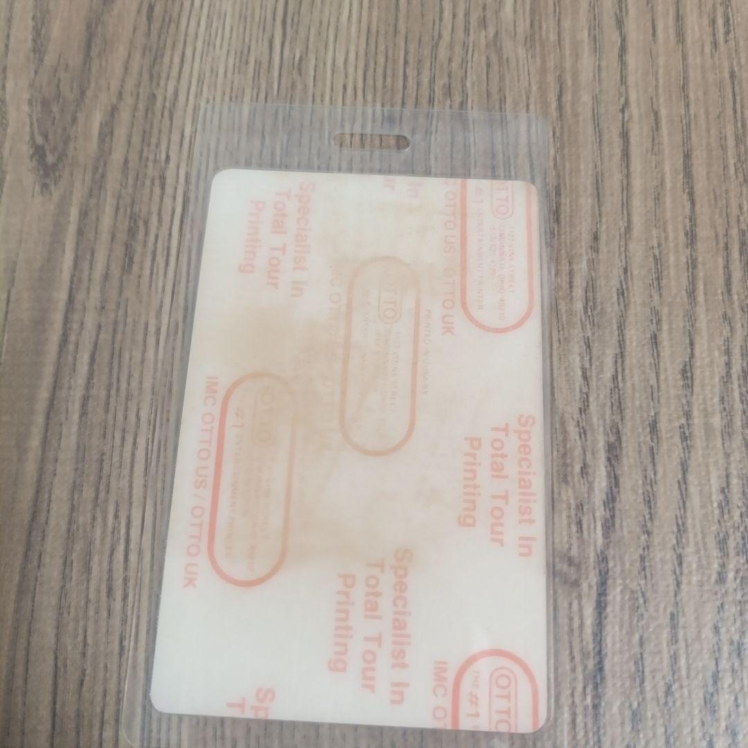 MADONNA WORLD TOUR 1987 バックステージ・パス 非売品