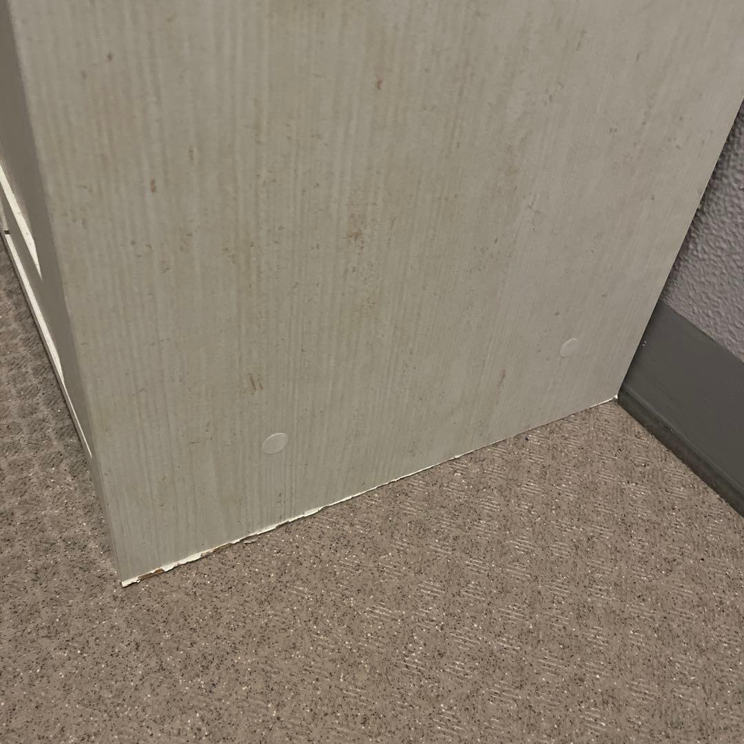 ニトリ　NATURAL SIGNATURE ホワイトキャビネット