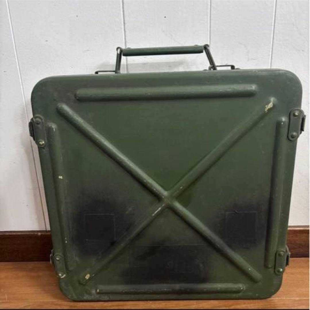 フランス軍　実物　メディカル　スチールケース　ラージ　送料無料