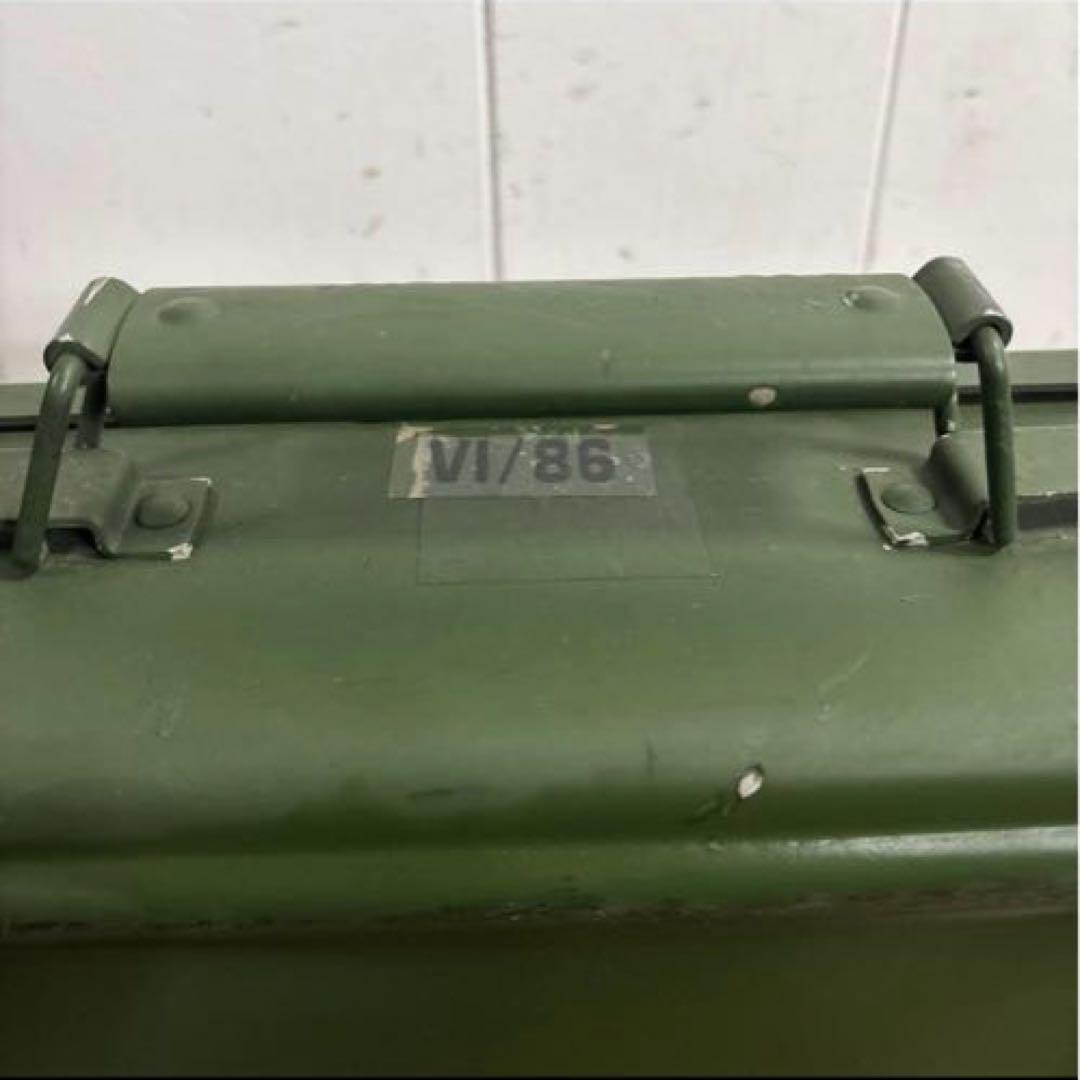 フランス軍　実物　メディカル　スチールケース　ラージ　送料無料