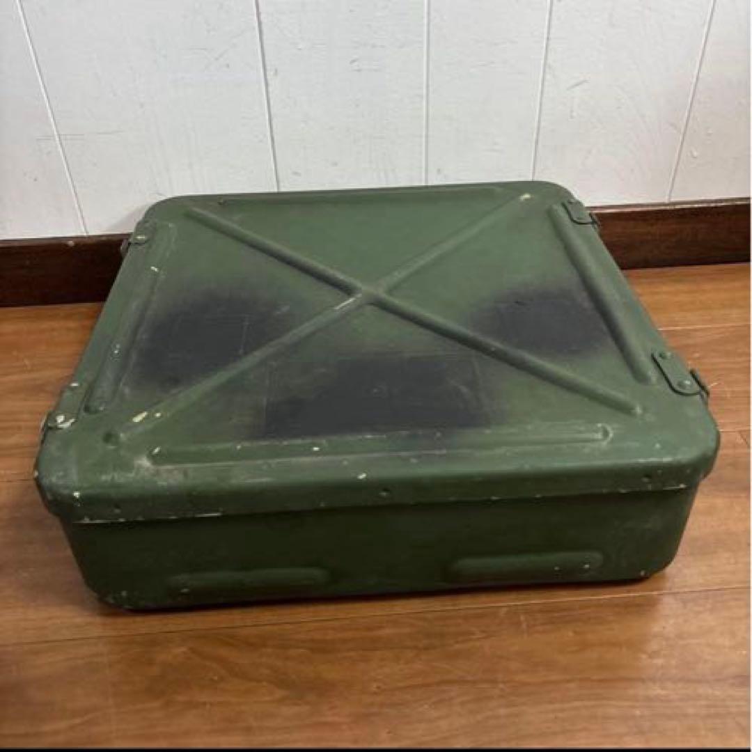 フランス軍　実物　メディカル　スチールケース　ラージ　送料無料