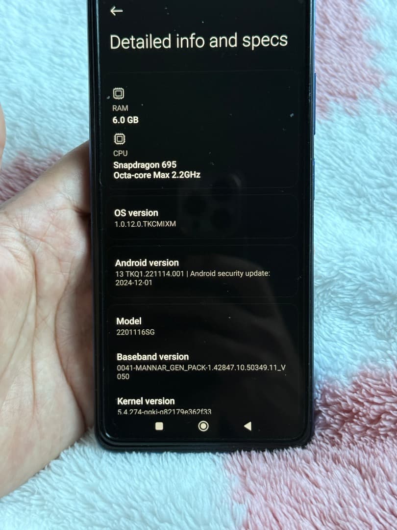 Redmi Note 11 Pro 5G 6/128 SIM フリ