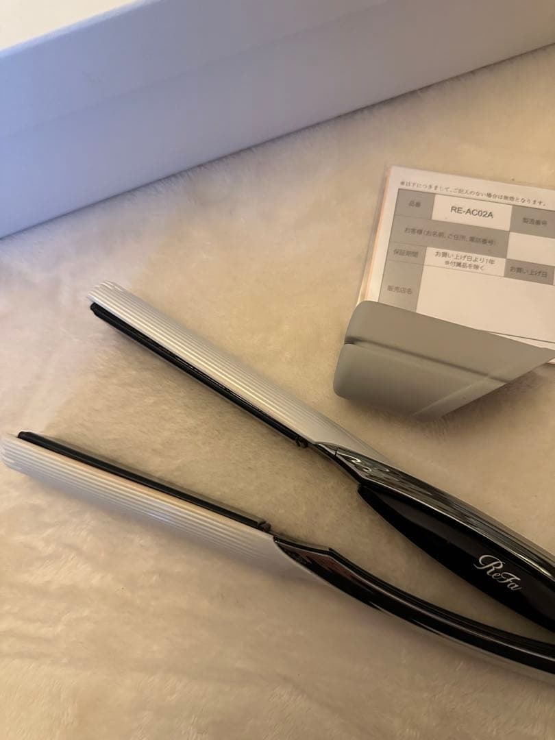 【純正品】ReFa ストレートヘアアイロン シルバー