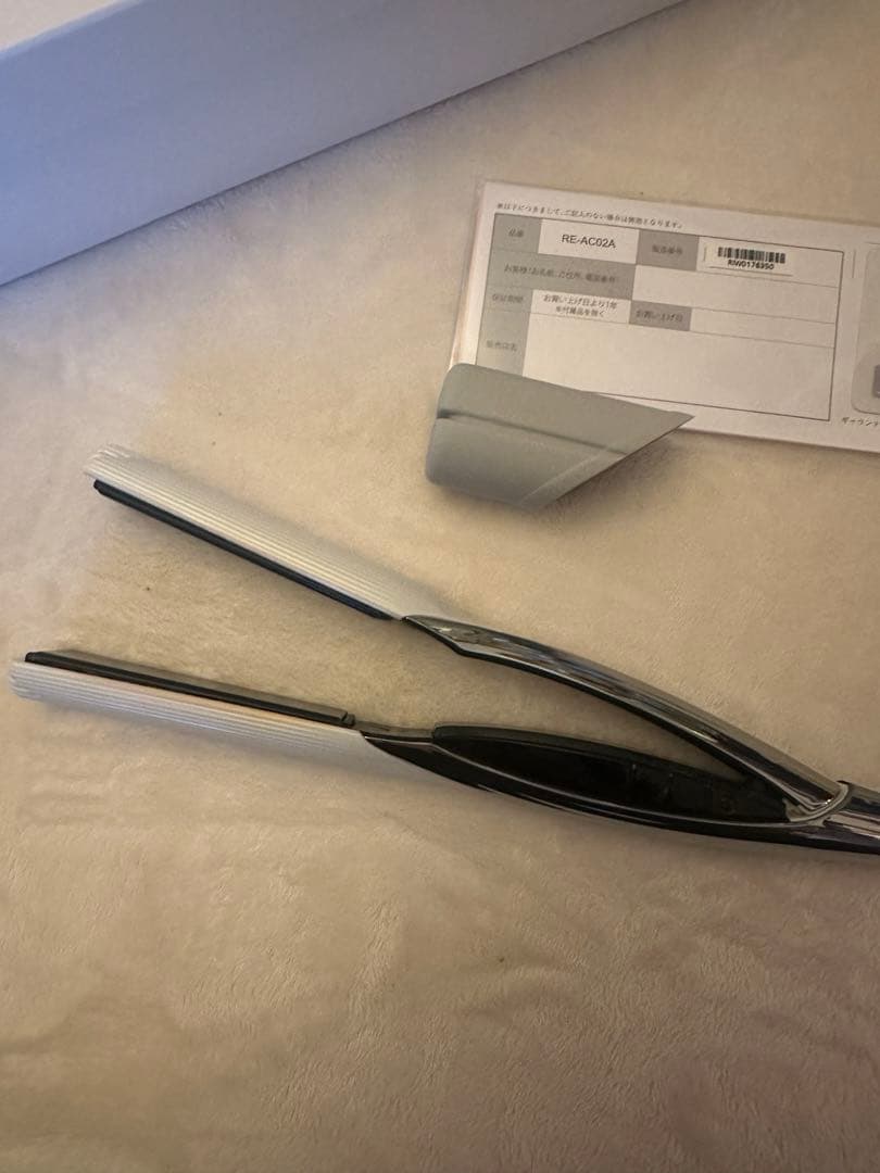 【純正品】ReFa ストレートヘアアイロン シルバー