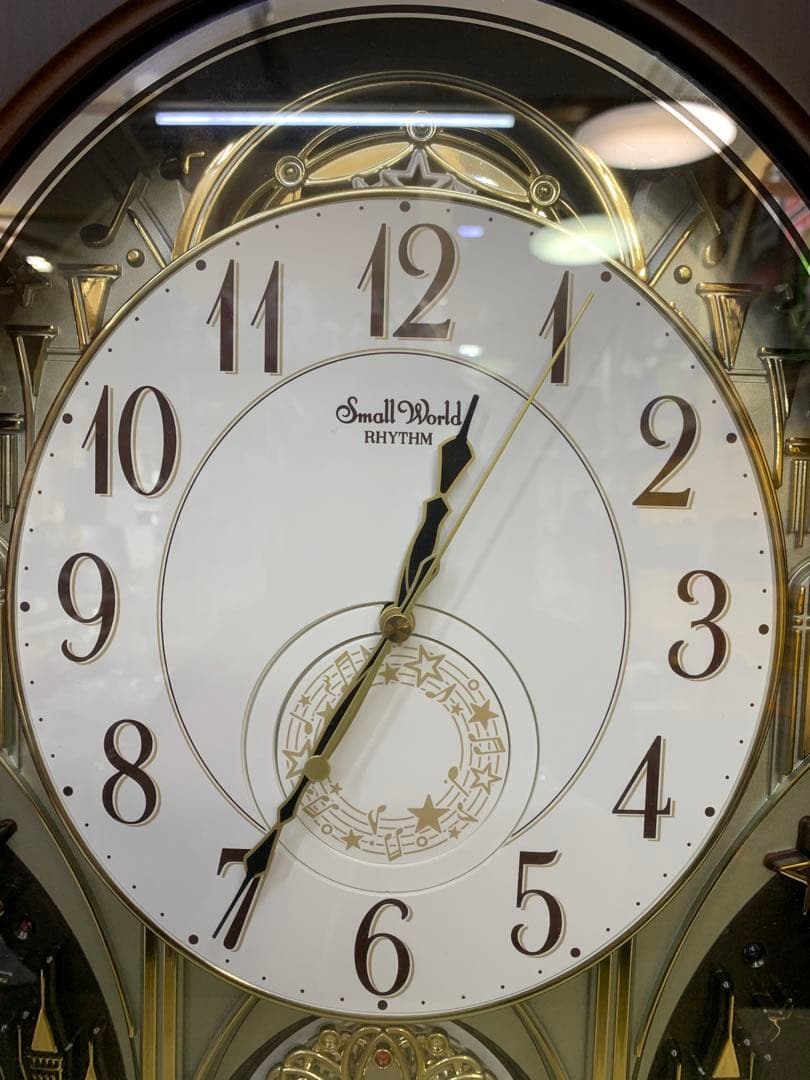 【中古】掛け時計 イッツア スモールワールド MM70515-18