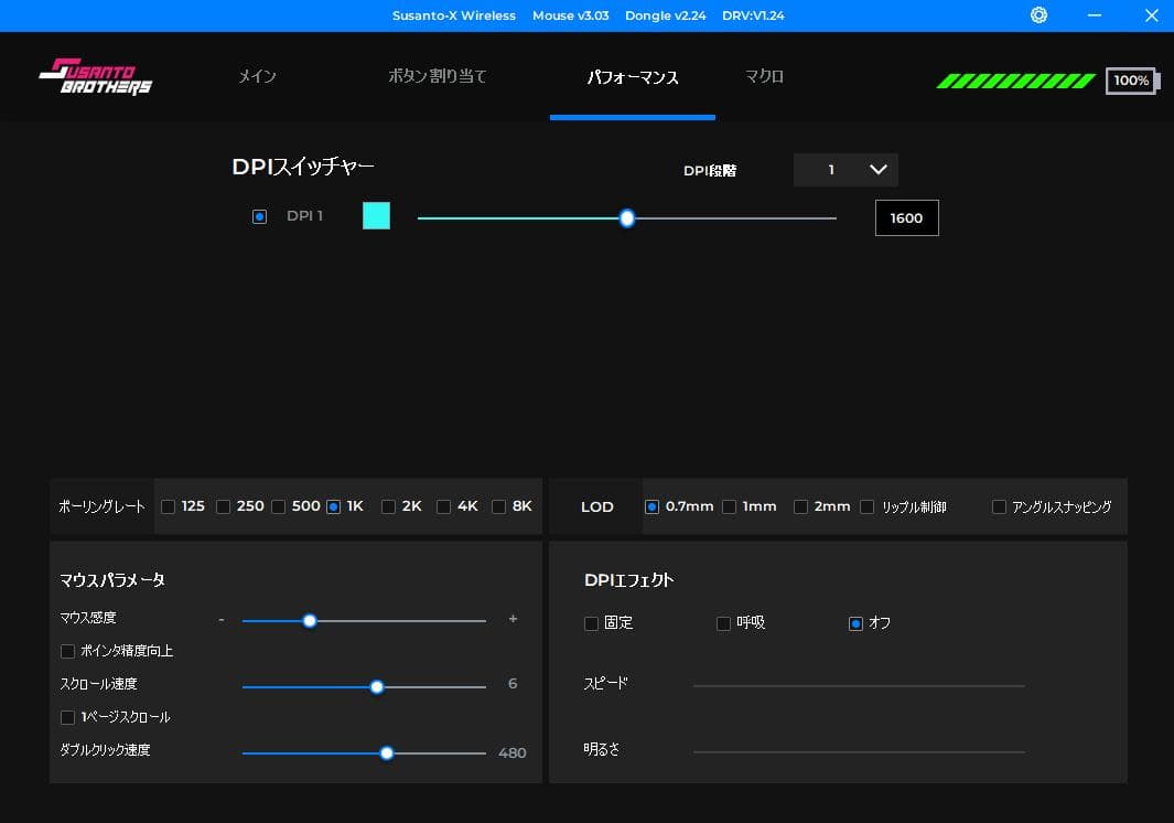 Pulsar PRO Series Susanto-X　ゲーミングマウス